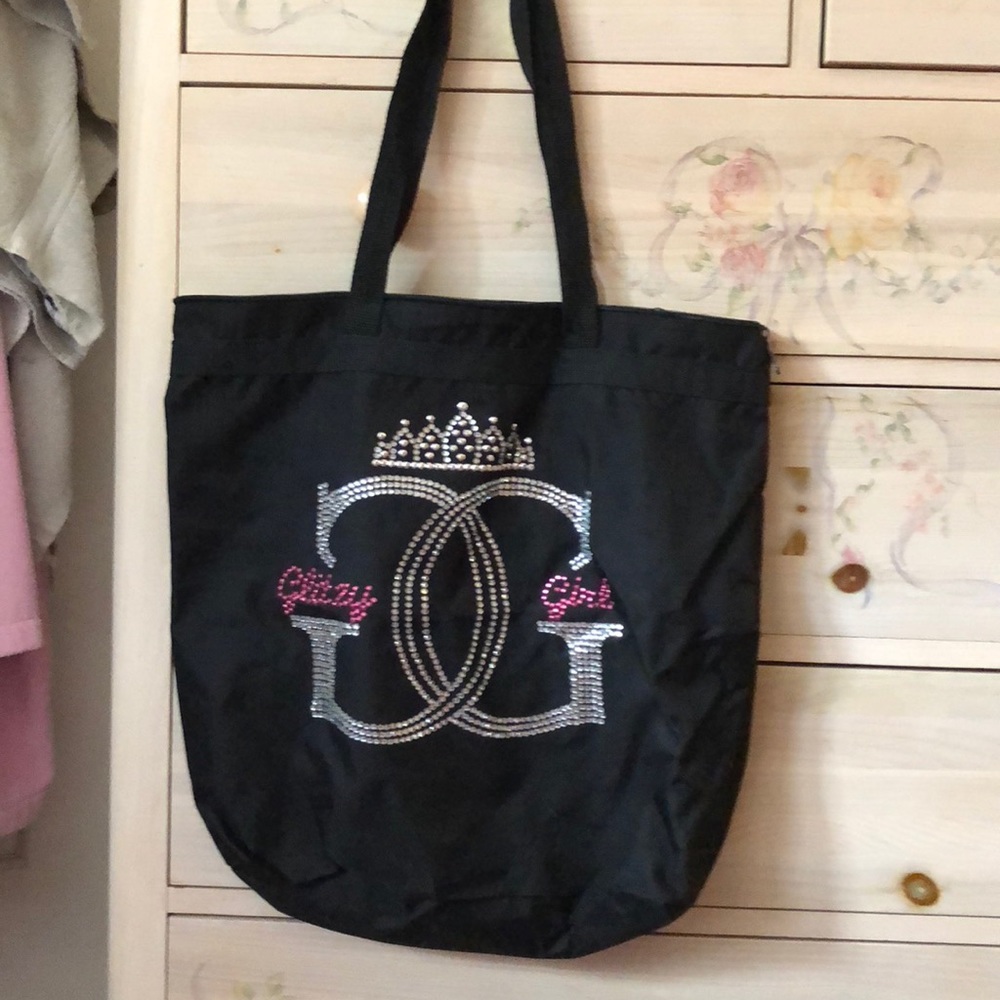 Glitzy Girl Travel Tote